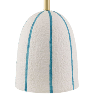   Modern European furniture - Vertical Lined Ceramic Table Lamp - www.oroa.com | Oroa.com