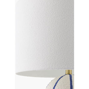   Modern European furniture - Vertical Lined Ceramic Table Lamp - www.oroa.com | Oroa.com