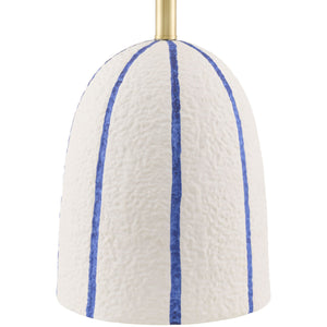   Modern European furniture - Vertical Lined Ceramic Table Lamp - www.oroa.com | Oroa.com