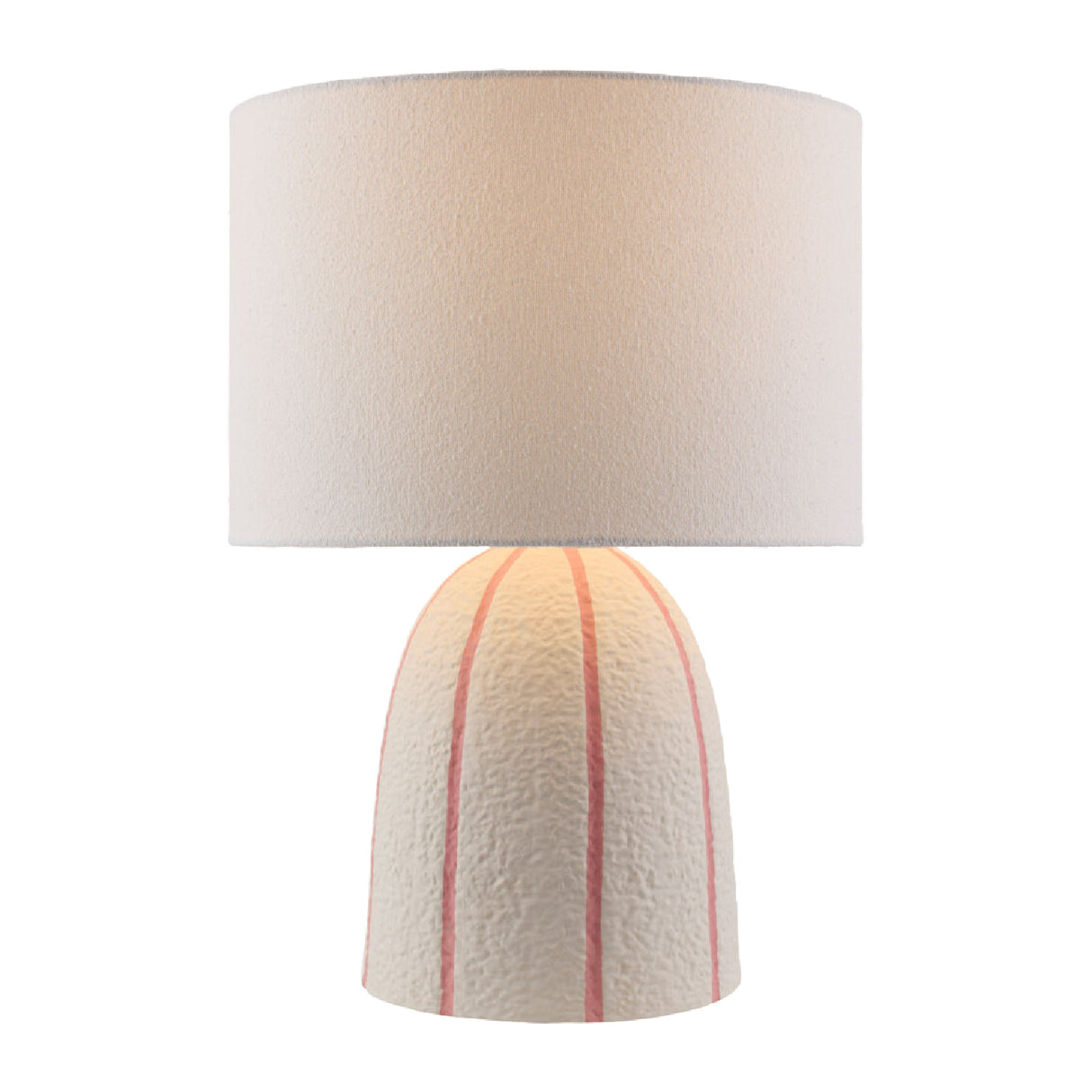   Modern European furniture - Vertical Lined Ceramic Table Lamp - www.oroa.com | Oroa.com
