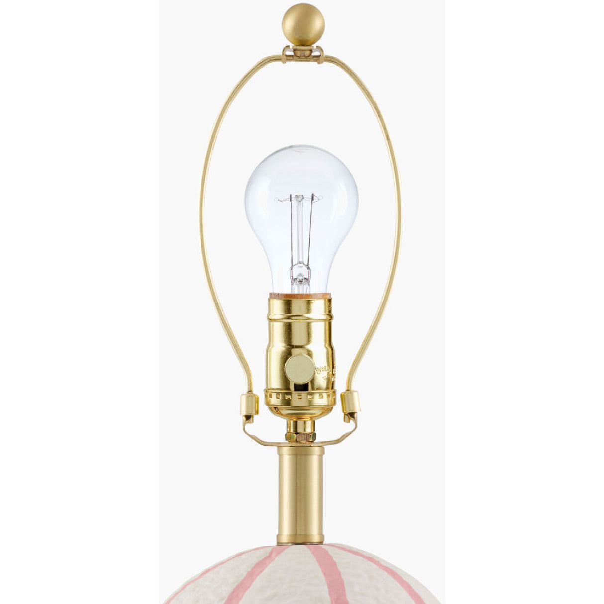   Modern European furniture - Vertical Lined Ceramic Table Lamp - www.oroa.com | Oroa.com