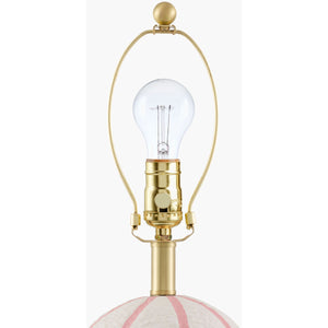  Modern European furniture - Vertical Lined Ceramic Table Lamp - www.oroa.com | Oroa.com