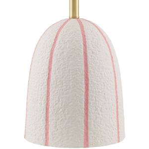   Modern European furniture - Vertical Lined Ceramic Table Lamp - www.oroa.com | Oroa.com