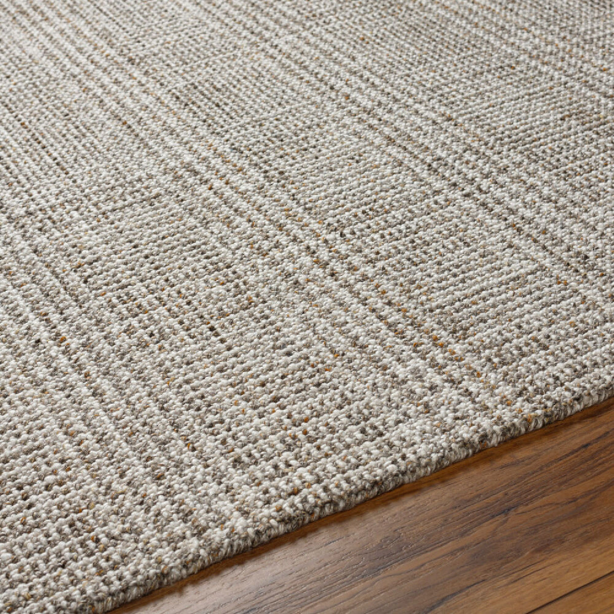   Modern furniture - Hand-Loomed Gray Yarn Carpet - www.oroa.com | Oroa.com