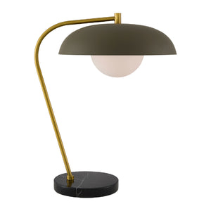   Modern European furniture - Glass Shade Sloped Table Lamp - www.oroa.com | Oroa.com