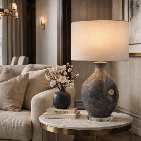   Modern European furniture - Painted Vase Inspired Table Lamp - www.oroa.com | Oroa.com