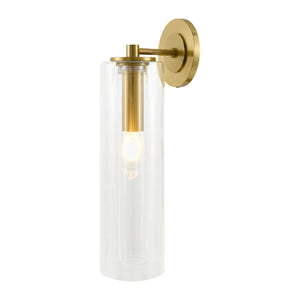   Modern European furniture - Tubular Clear Glass Wall Lamp - www.oroa.com | Oroa.com
