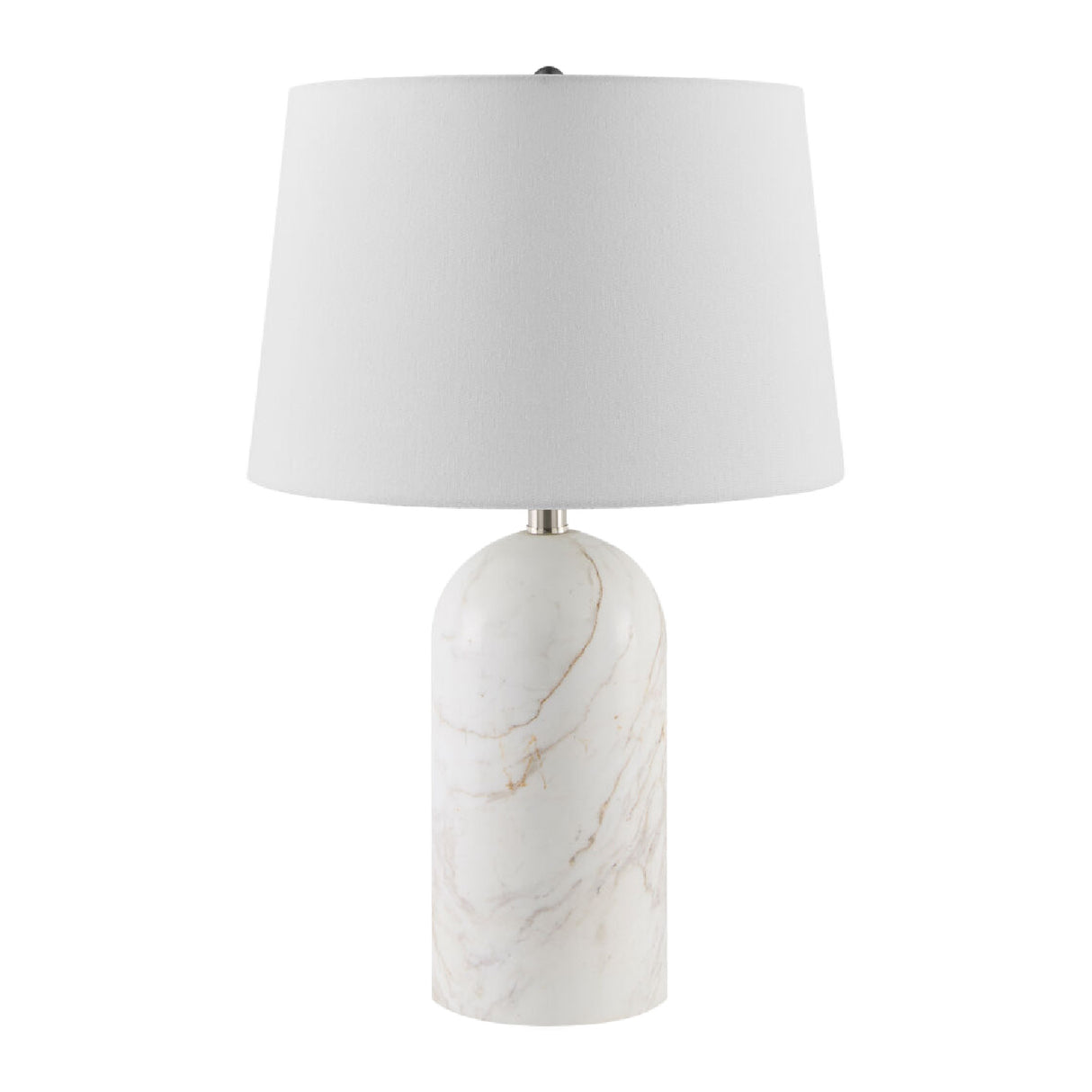   Modern European furniture - Cream Linen Marble Table Lamp - www.oroa.com | Oroa.com