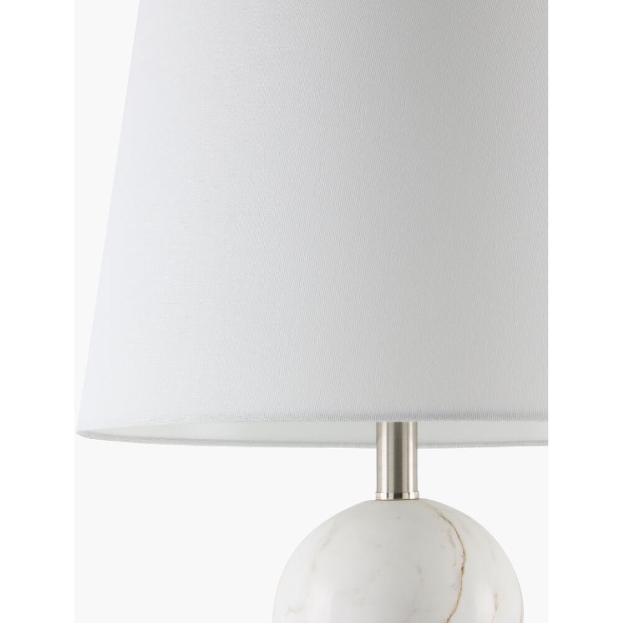   Modern European furniture - Cream Linen Marble Table Lamp - www.oroa.com | Oroa.com