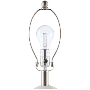   Modern European furniture - Cream Linen Marble Table Lamp - www.oroa.com | Oroa.com