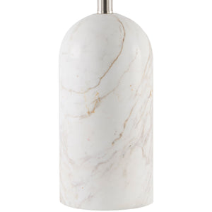  Modern European furniture - Cream Linen Marble Table Lamp - www.oroa.com | Oroa.com