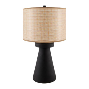   Modern European furniture - Brown Linen Accent Table Lamp - www.oroa.com | Oroa.com