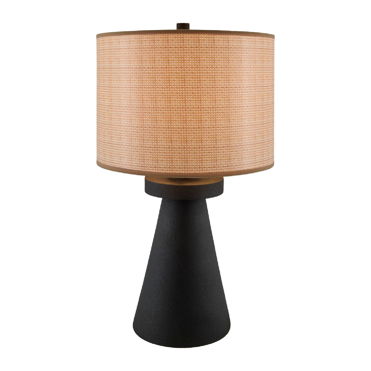  Modern European furniture - Brown Linen Accent Table Lamp - www.oroa.com | Oroa.com