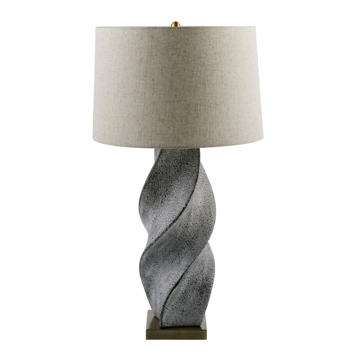   Modern European furniture - Twisted Ceramic Accent Table Lamp - www.oroa.com | Oroa.com