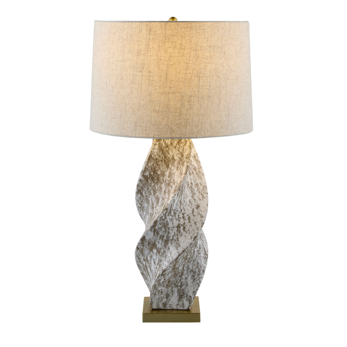   Modern European furniture - Twisted Ceramic Accent Table Lamp - www.oroa.com | Oroa.com