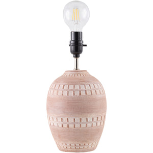   Modern European furniture - Ceramic Fluted Linen Table Lamps (2) - www.oroa.com | Oroa.com