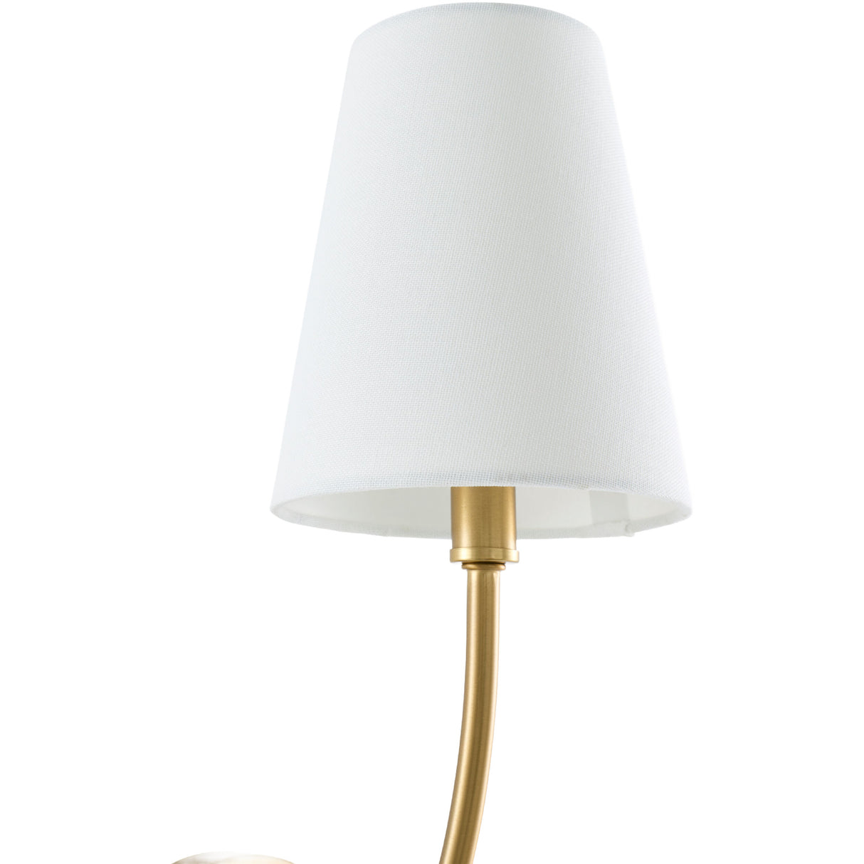   Modern European furniture - White Cotton Shade Wall Lamp  - www.oroa.com | Oroa.com