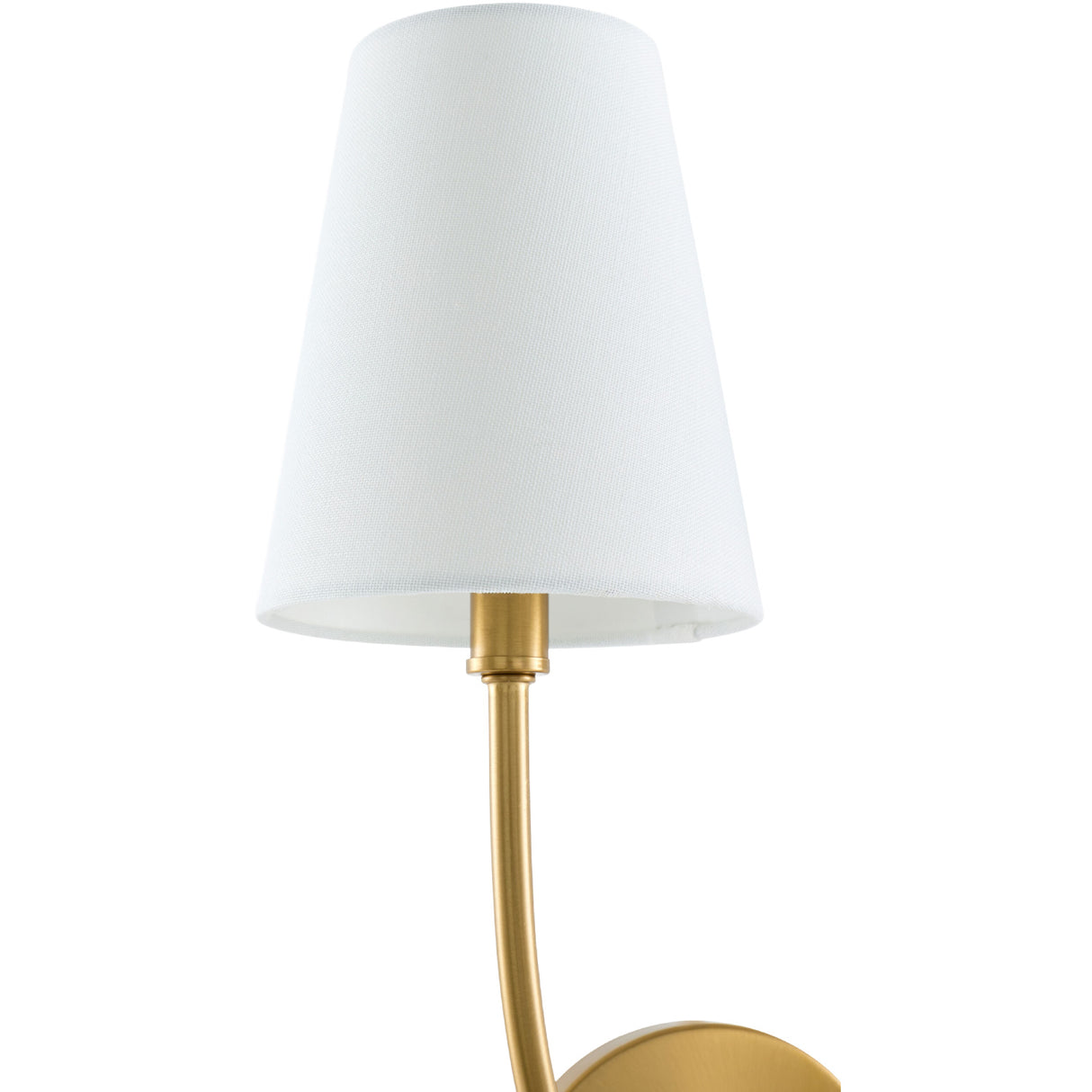   Modern European furniture - White Cotton 2-Light Wall Lamp  - www.oroa.com | Oroa.com