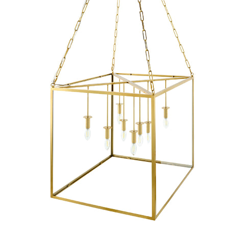   Modern European furniture - Gold-Framed 7-Light Pendant Lamp - www.oroa.com | Oroa.com