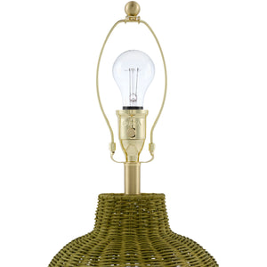   Modern European furniture - Rattan Base Accent Table Lamp S - www.oroa.com | Oroa.com