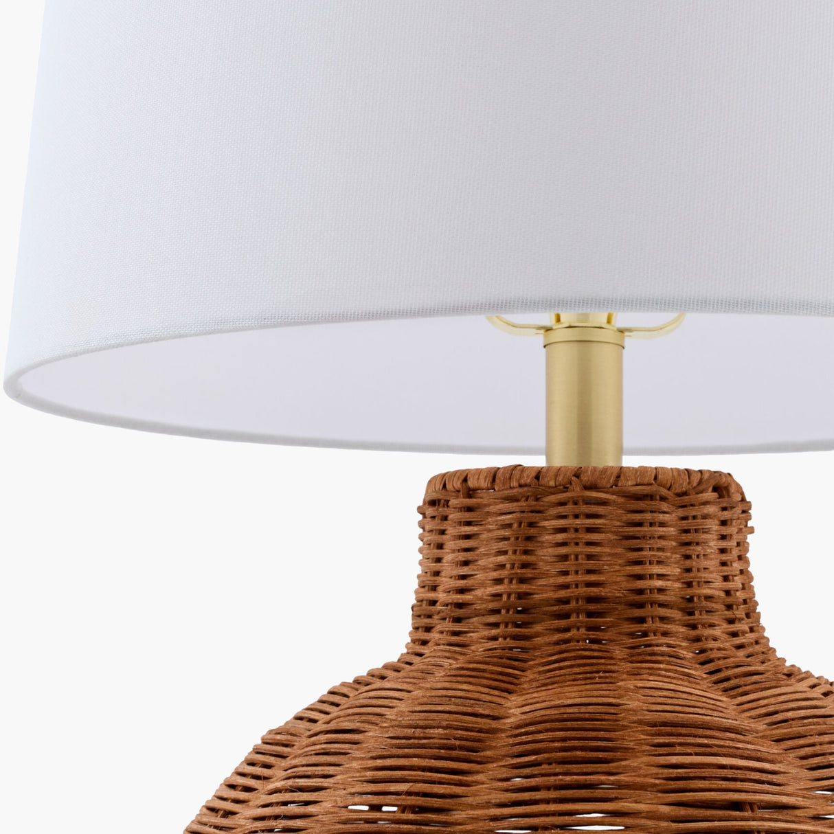   Modern European furniture - Rattan Base Accent Table Lamp S - www.oroa.com | Oroa.com
