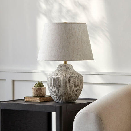   Modern European furniture - Chrome White Ceramic Table Lamp - www.oroa.com | Oroa.com