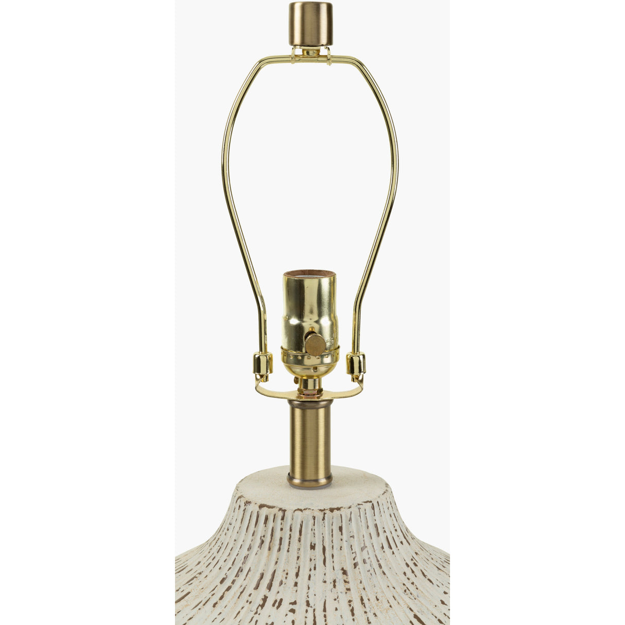   Modern European furniture - Chrome White Ceramic Table Lamp - www.oroa.com | Oroa.com