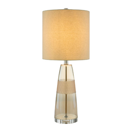   Modern European furniture - Clear Glass Accent Table Lamp - www.oroa.com | Oroa.com
