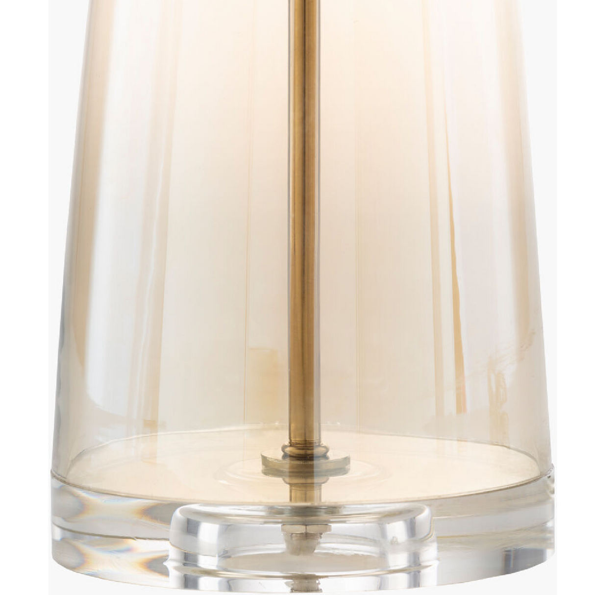  Modern European furniture - Clear Glass Accent Table Lamp - www.oroa.com | Oroa.com