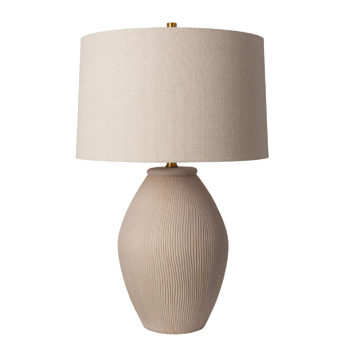   Modern European furniture - Glazed Gray Ceramic Table Lamp - www.oroa.com | Oroa.com