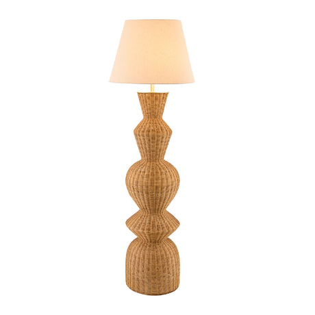  Modern European furniture - Geometrical Rattan Layer Floor Lamp - www.oroa.com | Oroa.com