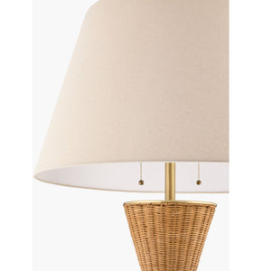   Modern European furniture - Geometrical Rattan Layer Floor Lamp - www.oroa.com | Oroa.com