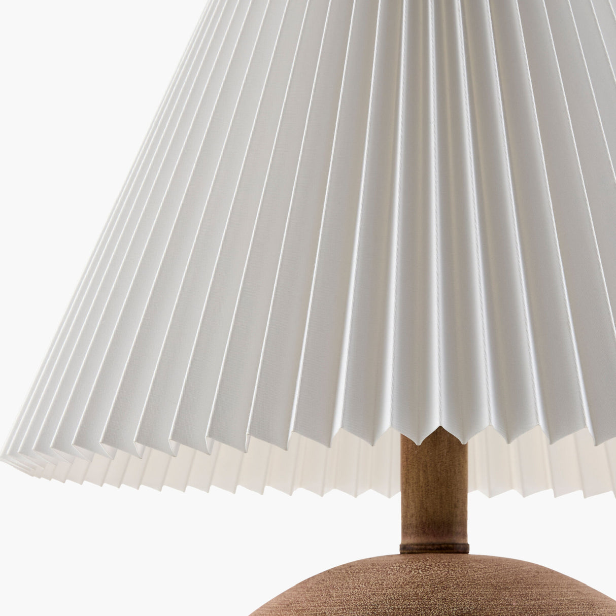   Modern European furniture - Pleated White Linen Table Lamp - www.oroa.com | Oroa.com
