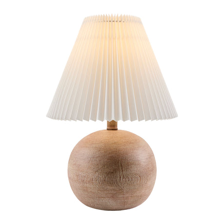   Modern European furniture - Pleated White Linen Table Lamp - www.oroa.com | Oroa.com