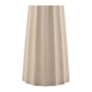   Modern European furniture - Scalloped White Cotton Table Lamp - www.oroa.com | Oroa.com