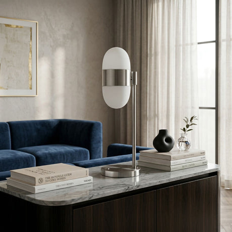   Modern European furniture - Metal Framed Glass Table Lamp - www.oroa.com | Oroa.com