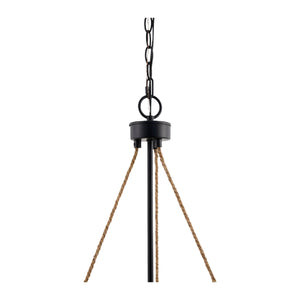   Modern European furniture - Rattan Bowl 3-Light Chandelier - www.oroa.com | Oroa.com
