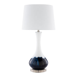   Modern European furniture - Two-Colored Glass Table Lamp - www.oroa.com | Oroa.com