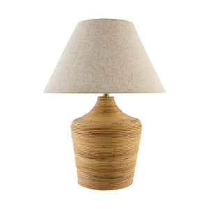   Modern European furniture - Natural Rattan Cane Table Lamp - www.oroa.com | Oroa.com