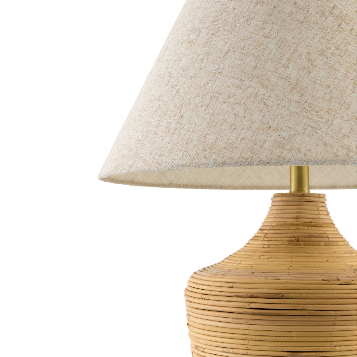   Modern European furniture - Natural Rattan Cane Table Lamp - www.oroa.com | Oroa.com