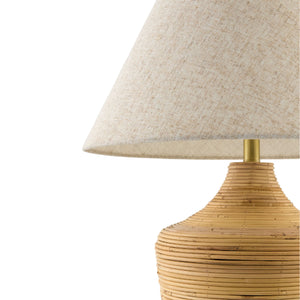   Modern European furniture - Natural Rattan Cane Table Lamp - www.oroa.com | Oroa.com