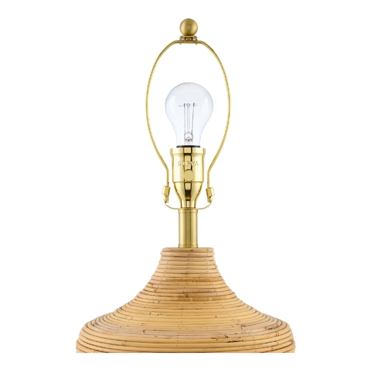   Modern European furniture - Natural Rattan Cane Table Lamp - www.oroa.com | Oroa.com