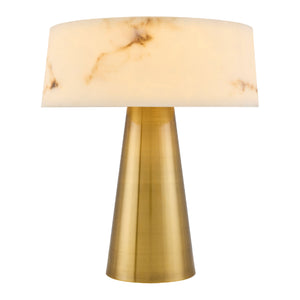   Modern European furniture - White Stone Shade Table Lamp - www.oroa.com | Oroa.com