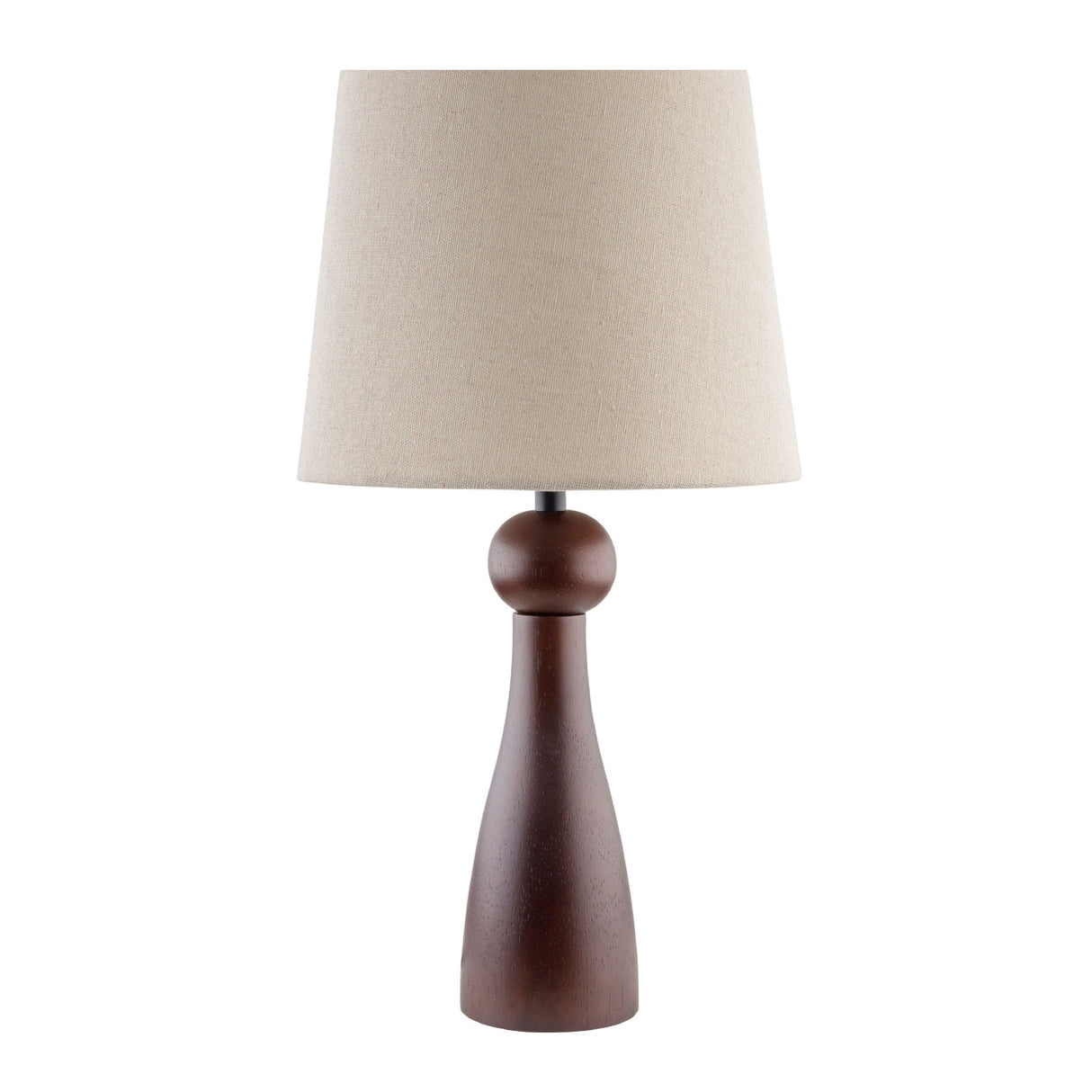   Modern European furniture - Wood Veneer Linen Table Lamp  - www.oroa.com | Oroa.com