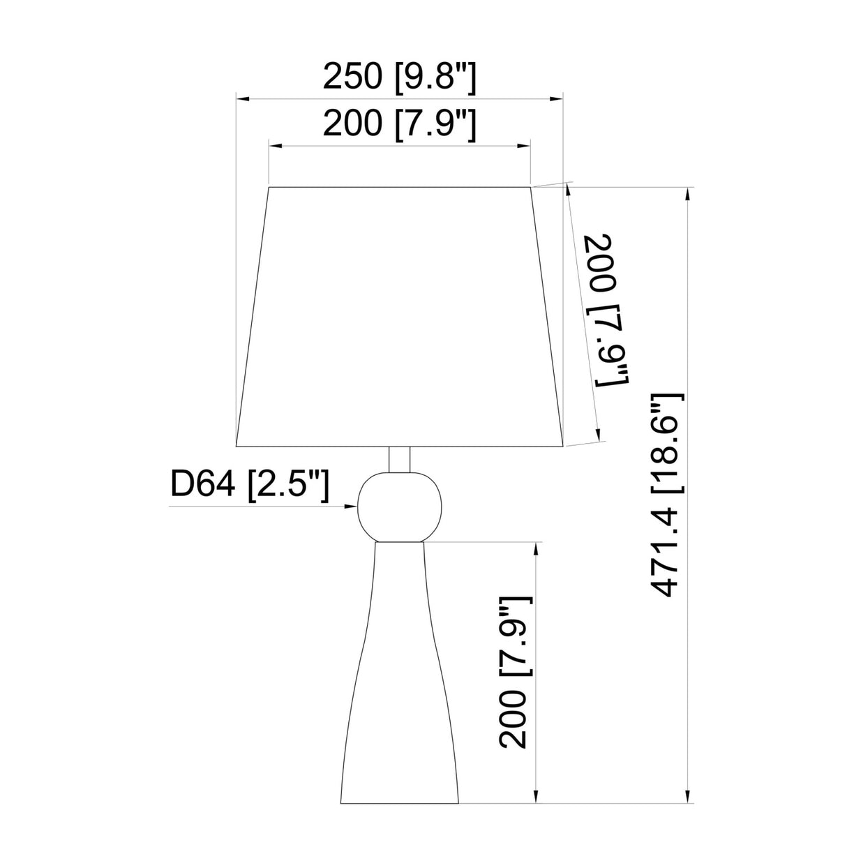   Modern European furniture - Wood Veneer Linen Table Lamp  - www.oroa.com | Oroa.com