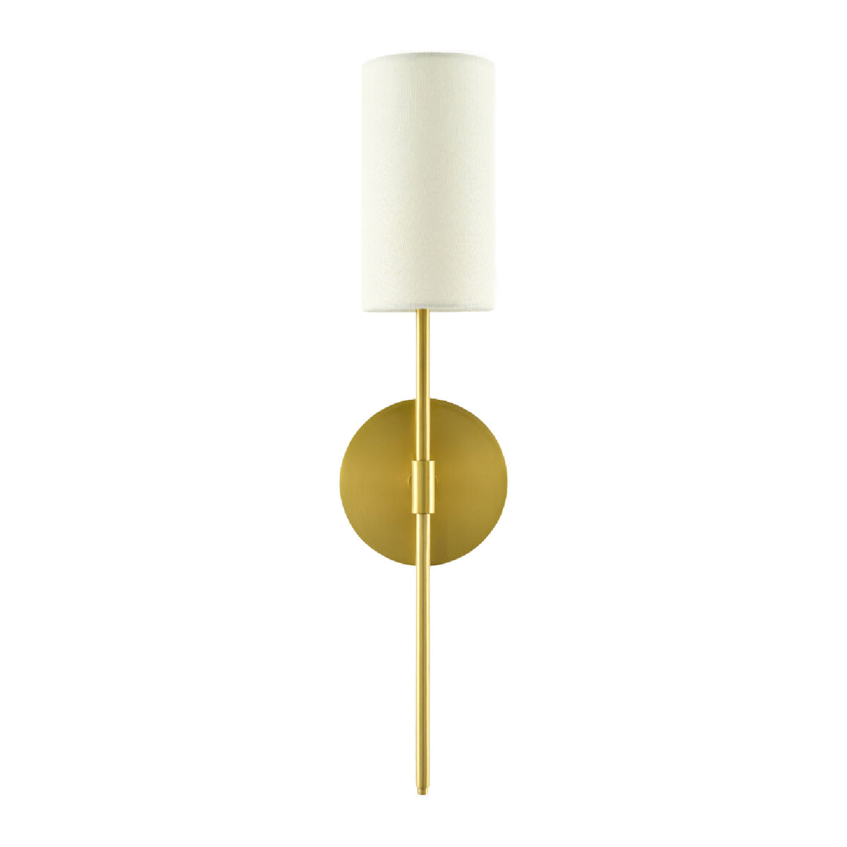   Modern European furniture - Cylindrical White Linen Wall Lamp - www.oroa.com | Oroa.com
