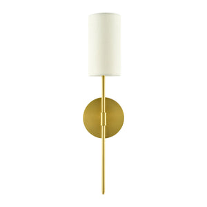   Modern European furniture - Cylindrical White Linen Wall Lamp - www.oroa.com | Oroa.com