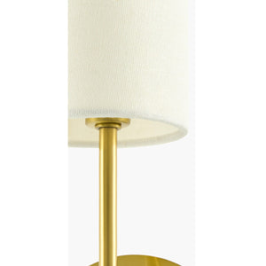   Modern European furniture - Cylindrical White Linen Wall Lamp - www.oroa.com | Oroa.com