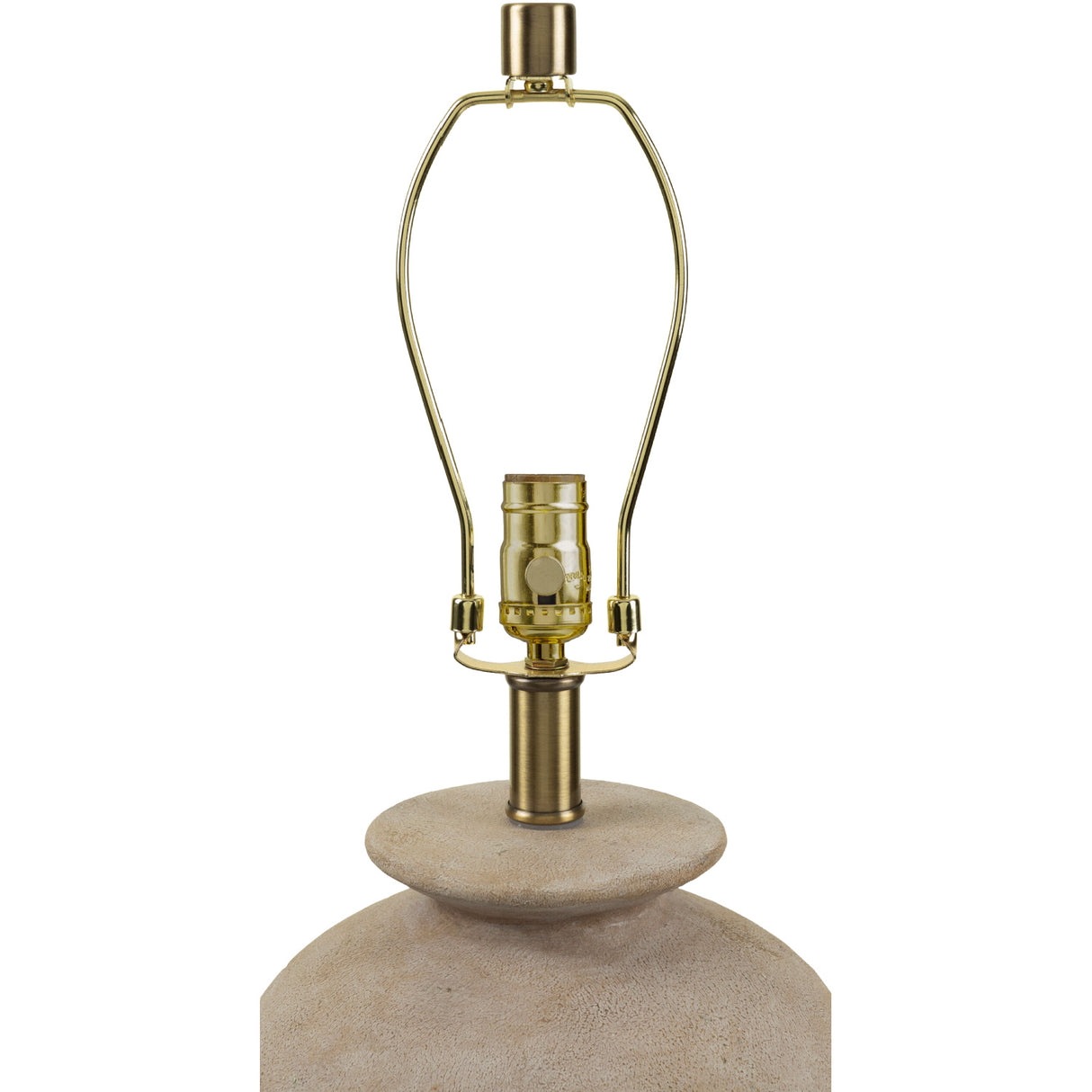   Modern European furniture - Rounded Cream Accent Table Lamp - www.oroa.com | Oroa.com