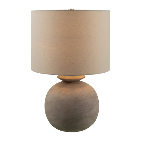   Modern European furniture - Rounded Cream Accent Table Lamp - www.oroa.com | Oroa.com